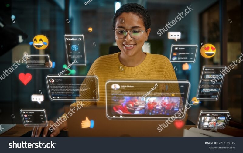 stock-photo-beautiful-short-haired-project-manager-working-on-computer-in-office-augmented-reality-social-2212199145